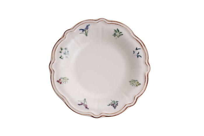 Hermia Amber 24 Juego de Cena de Porcelana de 24 Piezas Elegante Versátil Duradero Apto Lavavajillas Microondas